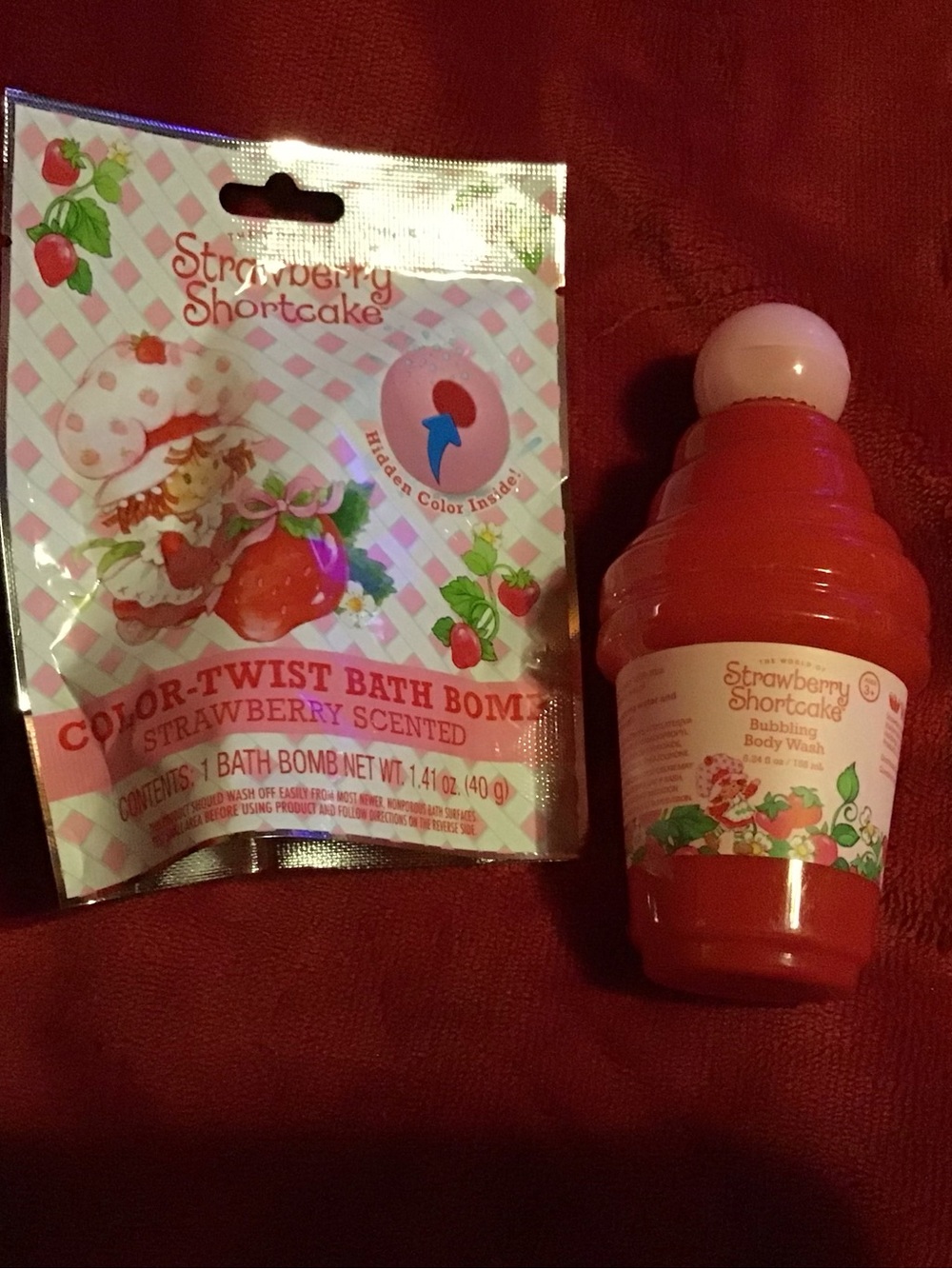 Strawberry shortcake Bath & Body Set - Pink